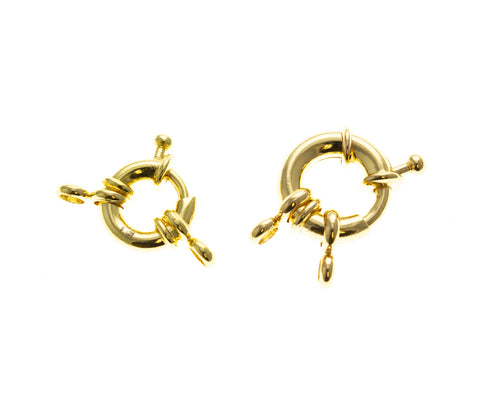 Sailor Clasp, Gold Or Silver Sailors Clasp,Spring Ring Clasp,CLG268-CLS268