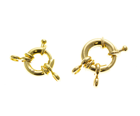 Sailor Clasp, Gold Or Silver Sailors Clasp,Spring Ring Clasp,CLG268-CLS268