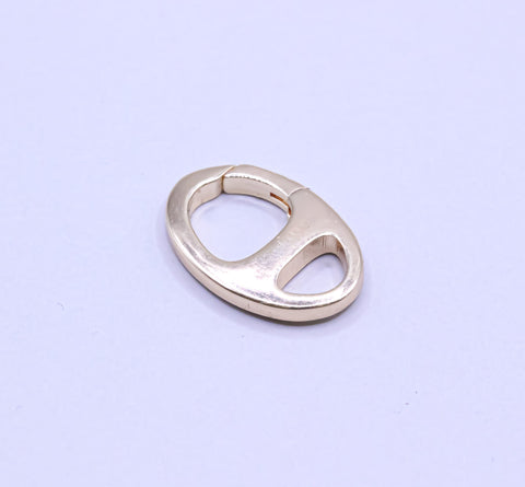 -14K Spring Gate Ring Clasp,High polished,Multi Purpose Use, Good For Bracelet Or Necklace, PBC-76