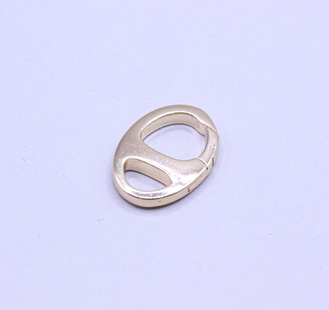 -14K Spring Gate Ring Clasp,High polished,Multi Purpose Use, Good For Bracelet Or Necklace, PBC-76