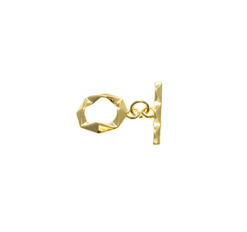 Toggle Clasp,Abstract Design Toggle Clasp,Gold Toggle Clasp,DIY Clasps,CLG034