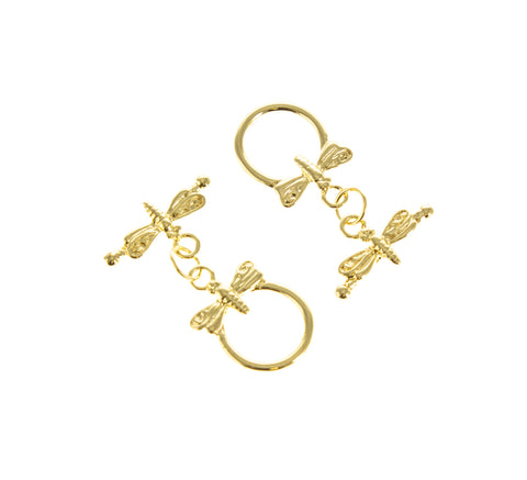 Dragonfly Clasp Gold Or Silver,Gold Toggle Clasp,Bracelet And Necklace Clasp,CLG0035,CLS035