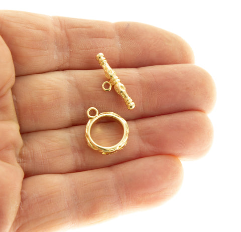 Circle Toggle Clasp,Gold Toggle Clasp,Toggle Clasp For Jewelry,Lariat Necklace Clasp,CLG036