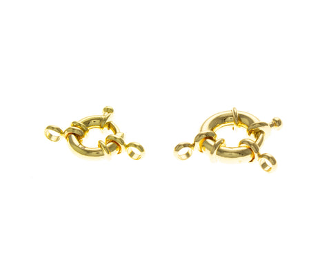 Sailor Clasp, Gold Or Silver Sailors Clasp,Spring Ring Clasp,CLG268-CLS268