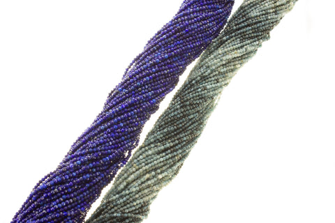 Lapis Lazuli Beads,Blue Tourmaline Beads, 2mm Gemstone Beads,2mm Lapis Lazuli Beads,2mm Round  Beads.
