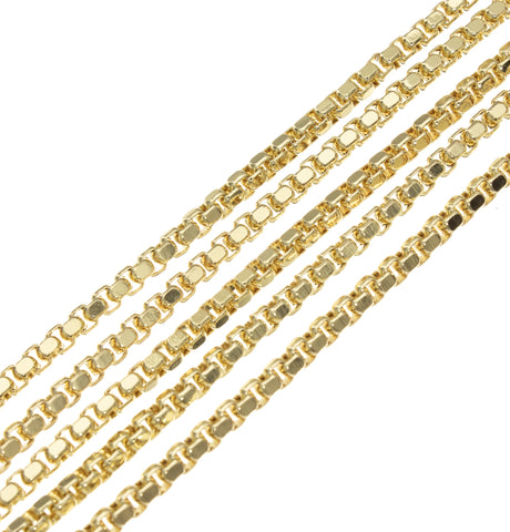 -14k Gold Box Chain, Gold Cable Belcher Chain,Oval Cable Chain, ,CHG017,CHG018,CHG019