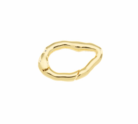 Spring Gate Gold Clasp,Spring Gate Jewelry Clasp,Statement Gold Clasp,CLG010