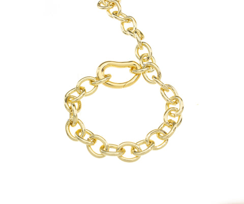 Large Rolo Chain Gold, Rolo Chain For Necklace And Bracelet,Rolo Chain For Purse Strap,CHG021