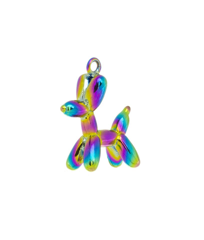 Birthday Balloon Dog Charm,Rainbow Balloon Dog,Balloon Dog Birthday Party Favors,Birthday Balloon Charm,CPG667