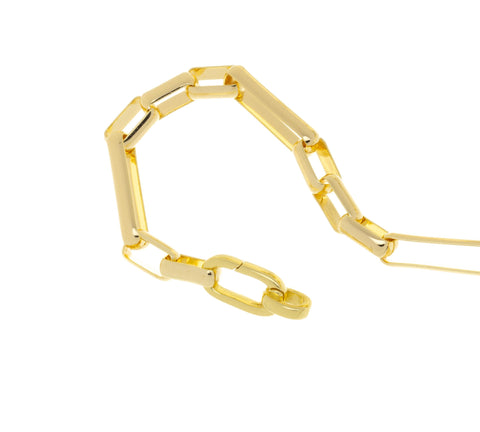 Gold Or Silver Oval Elongated Push Gate Clasp,Long Spring Gate Gold Clasp,Paper Clip Chain Clasp,CLG141-CLS141