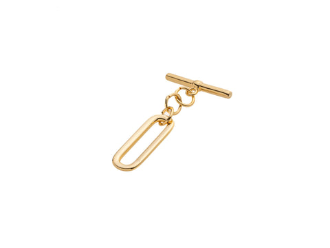 Gold Oval Toggle Clasp,Large Toggle Clasp,Two Piece Toggle Clasp For Jewelry,CLG021