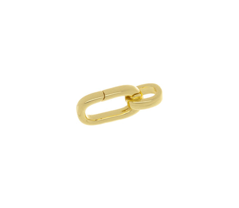 Gold Or Silver Oval Elongated Push Gate Clasp,Long Spring Gate Gold Clasp,Paper Clip Chain Clasp,CLG141-CLS141