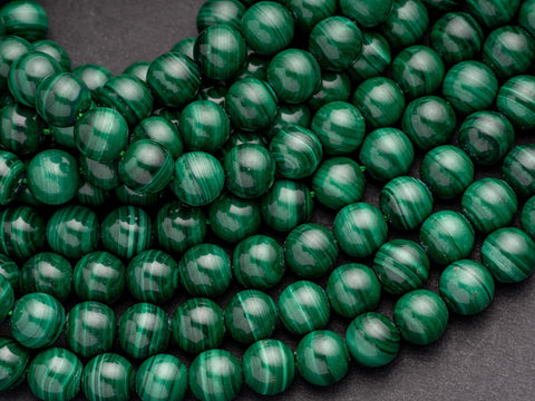 Natural 6mm, 8mm Natural Malachite Round Beads, 6,8mm gemstone beads, full strands, stone of hope and healing, 6R09, 8R12