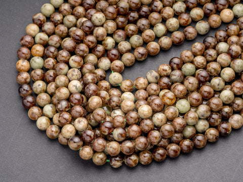 -6mm, 8mm natural Green Pyrope Garnet beads, round beads, 6,8mm gemstone beads, full strands, stone of health, 6R08, 8R09