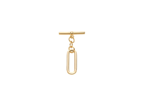 Gold Oval Toggle Clasp,Large Toggle Clasp,Two Piece Toggle Clasp For Jewelry,CLG021