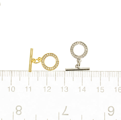 Gold And Silver Toggle Clasps,Toggle Clasp ,Toggle Clasp Wholesale,Options 1pc,5pcs,10pcs  CLG001,CLS001