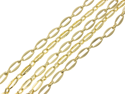 Figaro Chain With Heart,High Fashion Chains For Minimalist Jewelry,Chain For DIY Handmade Jewelry , CHG010,CHG011,CHG012,CHG013